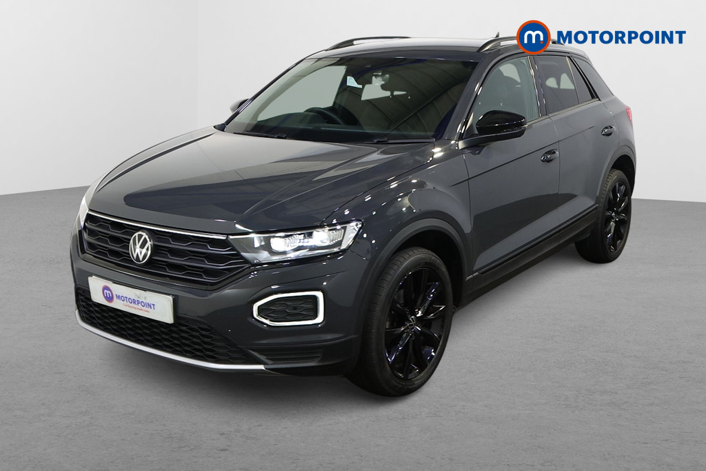 Volkswagen T-Roc Black Edition Automatic Petrol SUV - Stock Number (1611653) - Passenger side front corner
