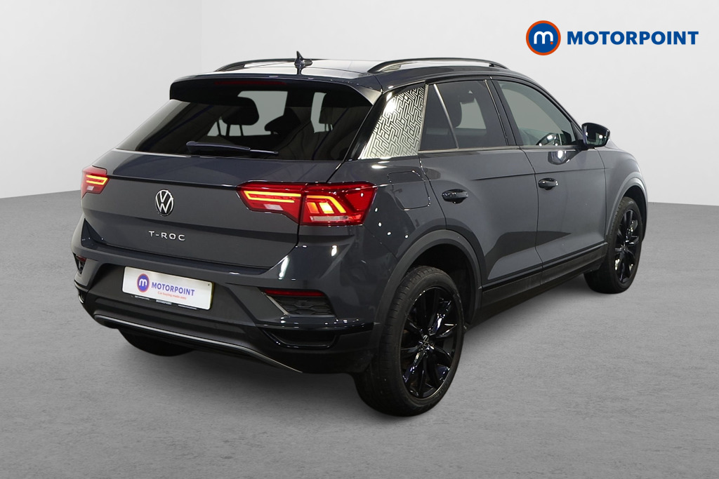 Volkswagen T-Roc Black Edition Automatic Petrol SUV - Stock Number (1611653) - Drivers side rear corner
