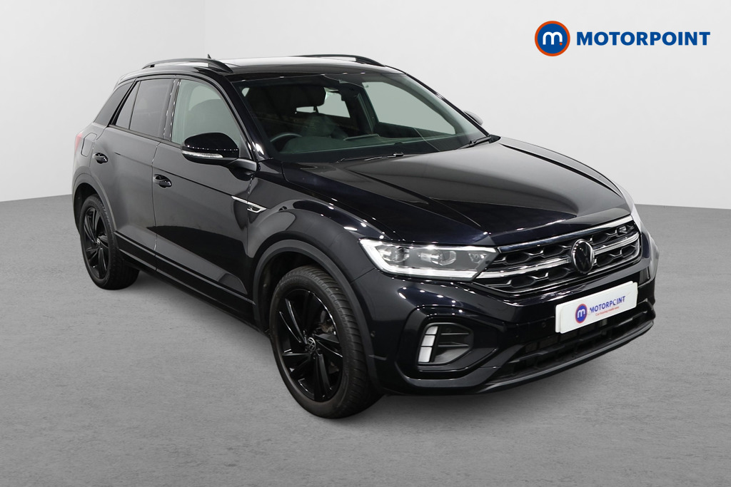 Volkswagen T-Roc Black Edition Automatic Petrol SUV - Stock Number (1613083) - Drivers side front corner