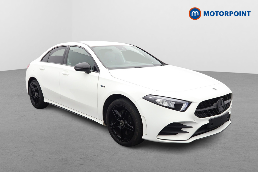 Mercedes-Benz A Class Amg Line Automatic Petrol Plug-In Hybrid Saloon - Stock Number (1613881) - Drivers side front corner