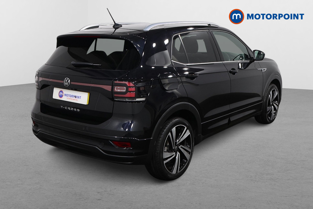 Volkswagen T-Cross R-Line Automatic Petrol SUV - Stock Number (1614280) - Drivers side rear corner