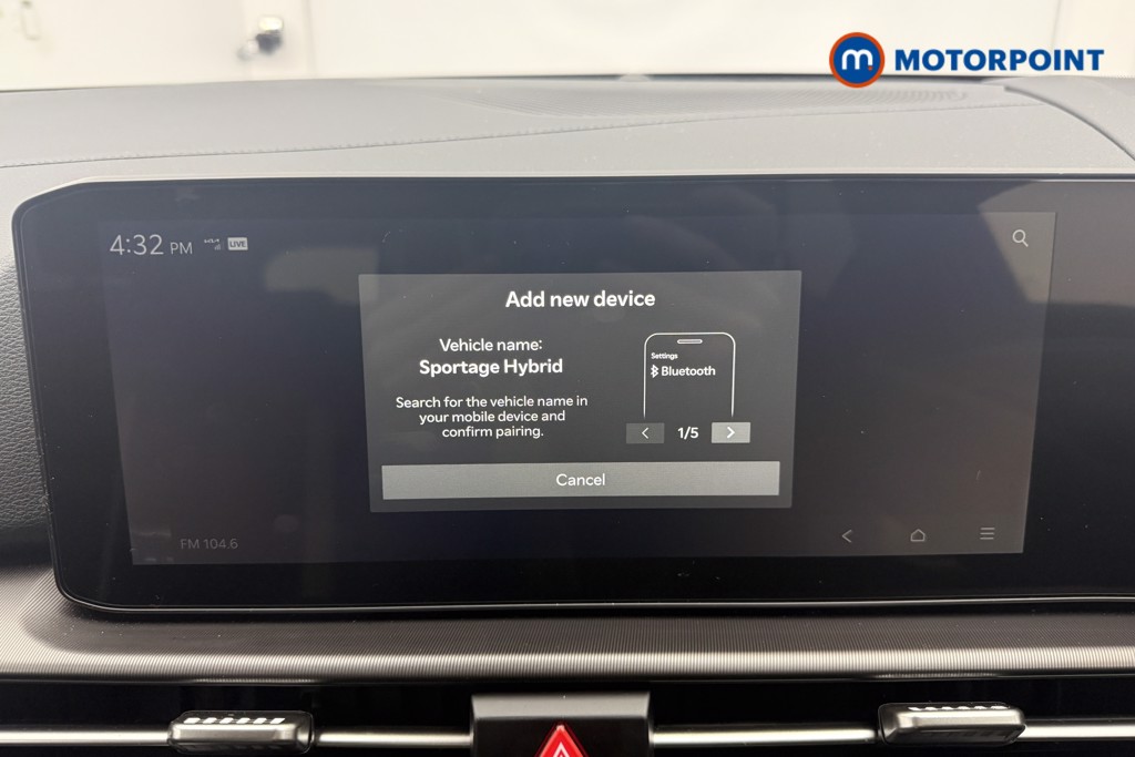 KIA Sportage Gt-Line Automatic Petrol-Electric Hybrid SUV - Stock Number (1615105) - 6th supplementary image