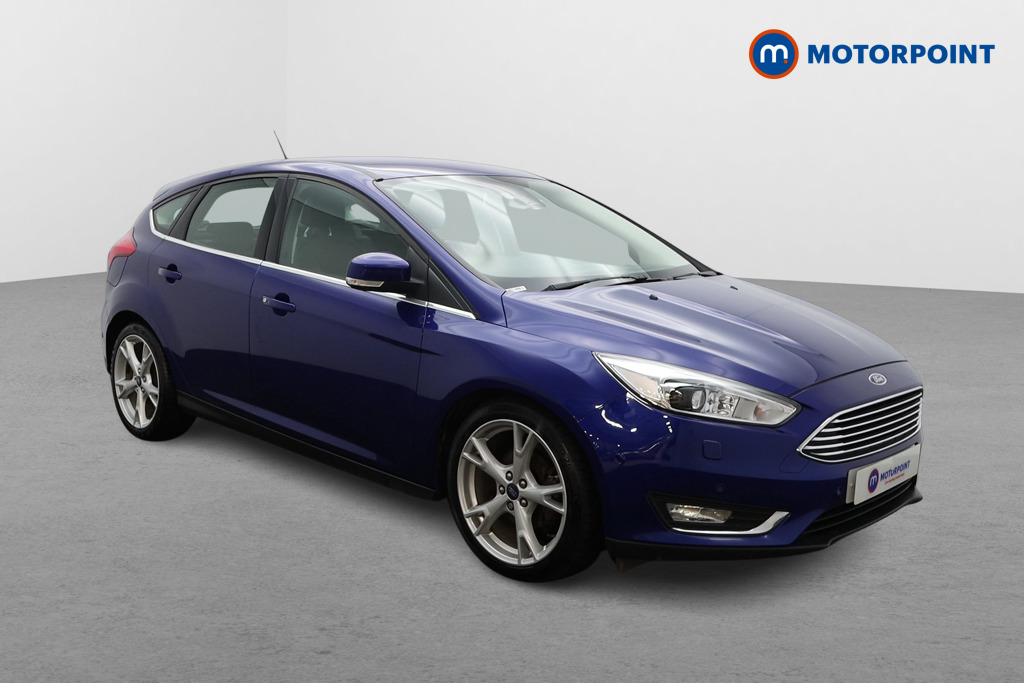 Ford Focus Titanium X Manual Petrol Hatchback - Stock Number (1607645) - Drivers side front corner