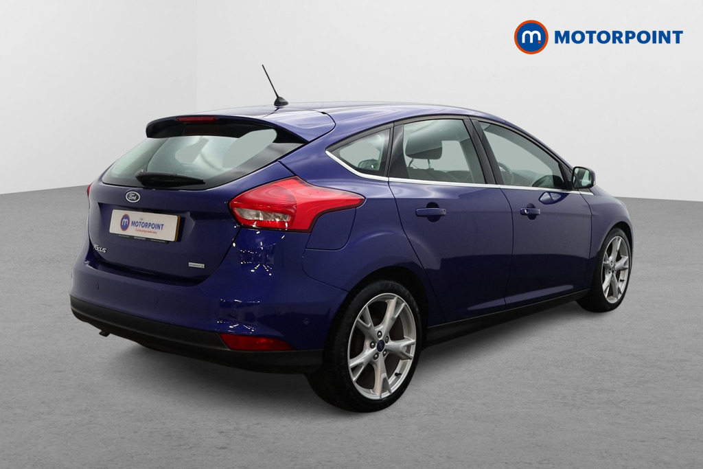 Ford Focus Titanium X Manual Petrol Hatchback - Stock Number (1607645) - Drivers side rear corner