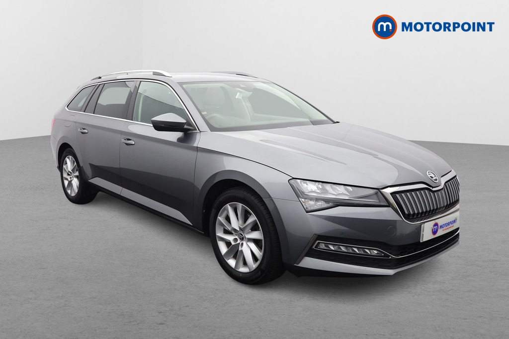 Skoda Superb Se Technology Automatic Petrol Plug-In Hybrid Estate - Stock Number (1608689) - Drivers side front corner