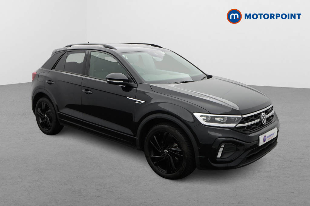 Volkswagen T-Roc Black Edition Automatic Petrol SUV - Stock Number (1609448) - Drivers side front corner