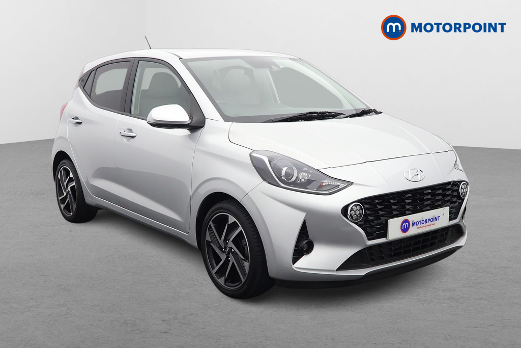 Hyundai I10 Premium Automatic Petrol Hatchback - Stock Number (1610253) - Drivers side front corner