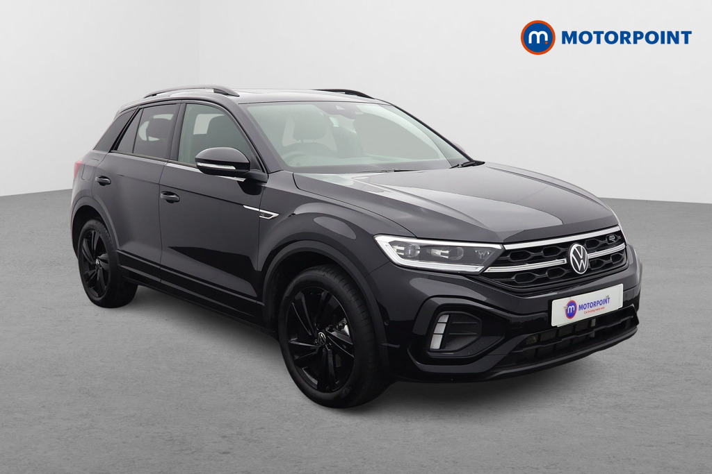 Volkswagen T-Roc Black Edition Automatic Petrol SUV - Stock Number (1613084) - Drivers side front corner