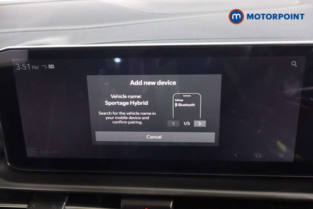 KIA Sportage Gt-Line Automatic Petrol-Electric Hybrid SUV - Stock Number (1614852) - 9th supplementary image