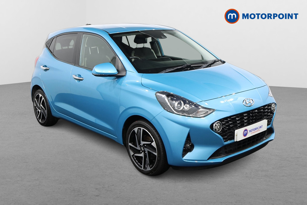 Hyundai I10 Premium Manual Petrol Hatchback - Stock Number (1592093) - Drivers side front corner