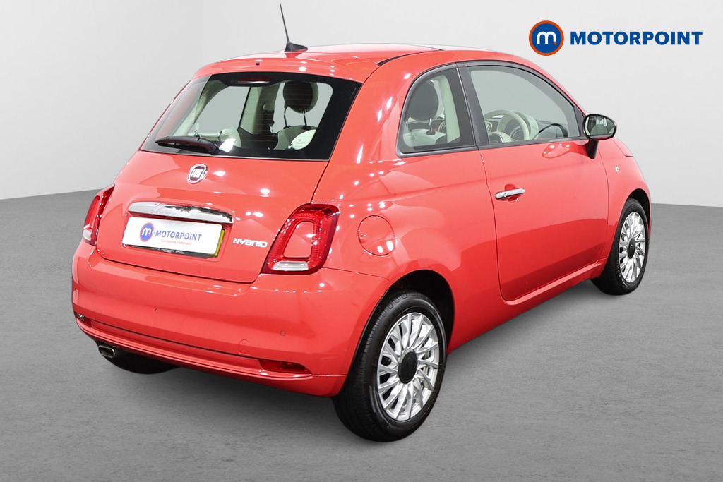 Fiat 500 Lounge Manual Petrol Hatchback - Stock Number (1593193) - Drivers side rear corner