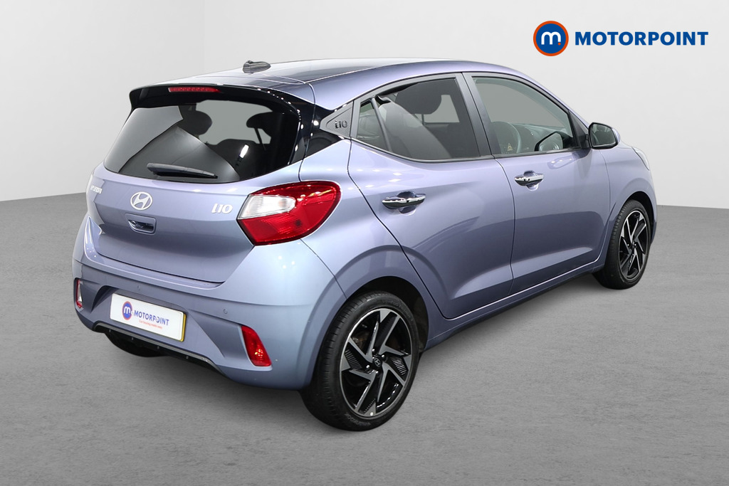 Hyundai I10 Premium Automatic Petrol Hatchback - Stock Number (1607574) - Drivers side rear corner