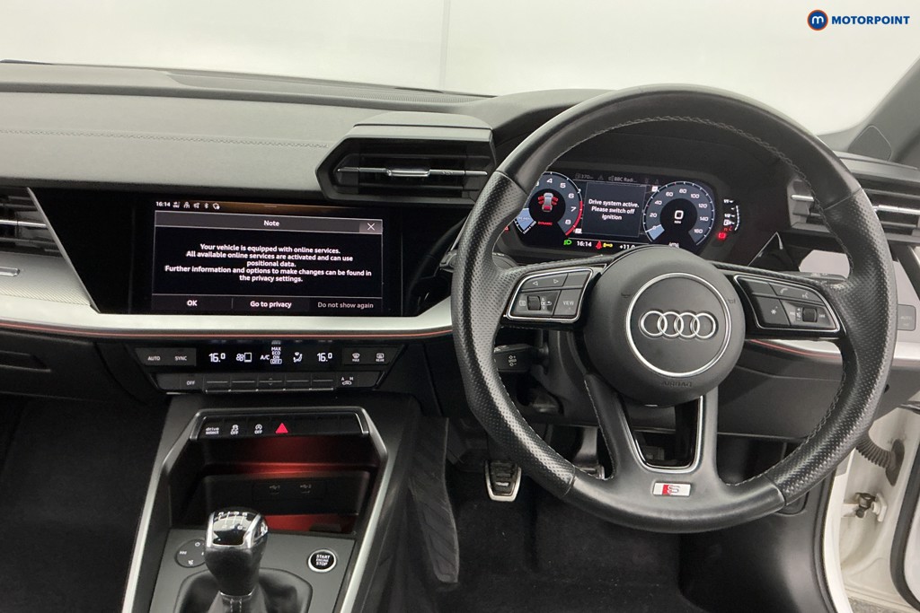 Audi A3 S Line Manual Petrol Saloon - Stock Number (1608169) - 1st supplementary image