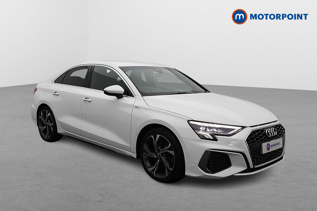 Audi A3 S Line Manual Petrol Saloon - Stock Number (1608169) - Drivers side front corner