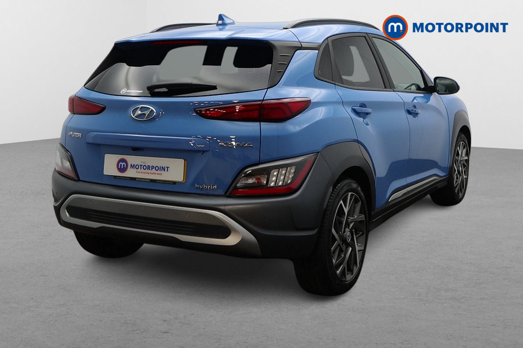 Hyundai Kona Ultimate Automatic Petrol-Electric Hybrid SUV - Stock Number (1609010) - Drivers side rear corner