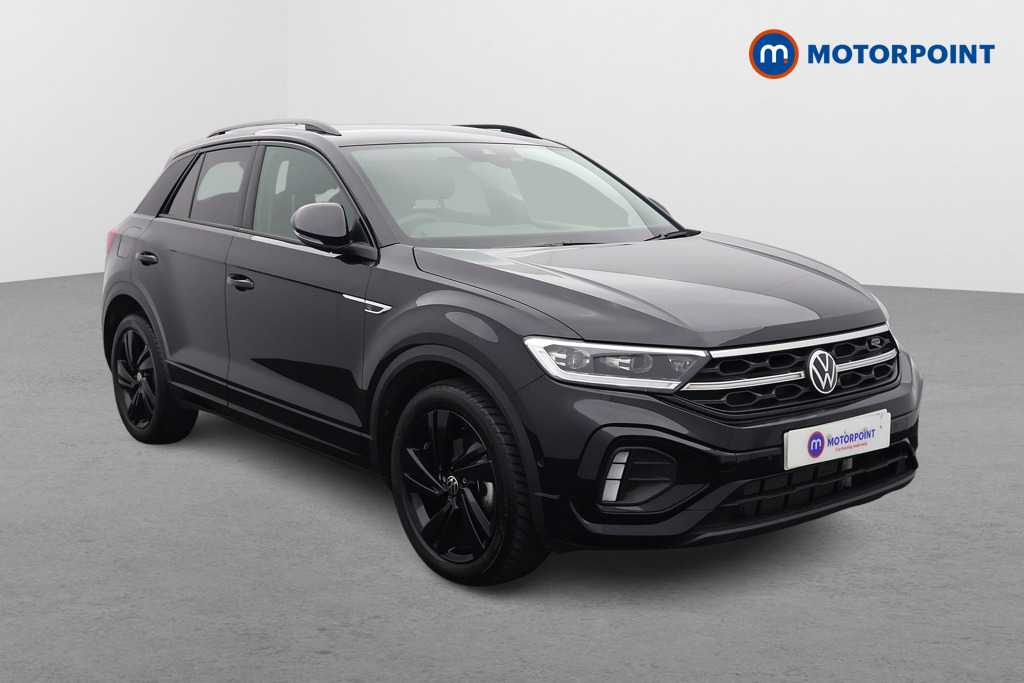 Volkswagen T-Roc Black Edition Automatic Petrol SUV - Stock Number (1609447) - Drivers side front corner