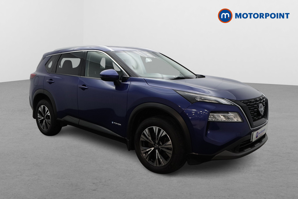 Nissan X-Trail N-Connecta Automatic Petrol-Electric Hybrid SUV - Stock Number (1610231) - Drivers side front corner