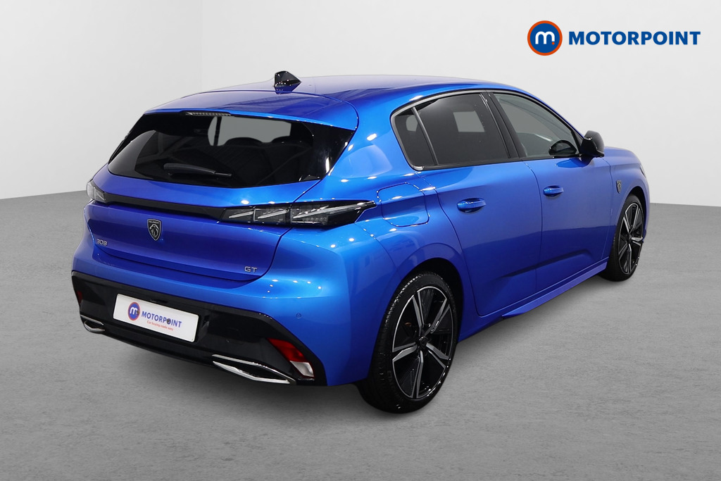 Peugeot 308 GT Automatic Diesel Hatchback - Stock Number (1611230) - Drivers side rear corner