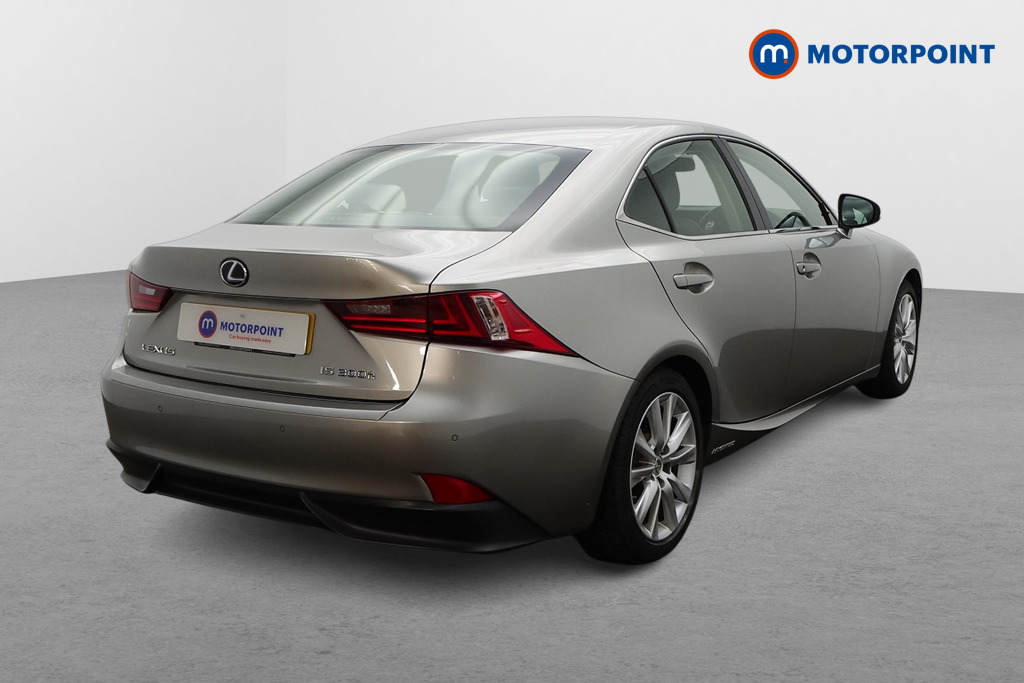 Lexus IS Executive Edition Automatic Petrol-Electric Hybrid Saloon - Stock Number (1611419) - Drivers side rear corner