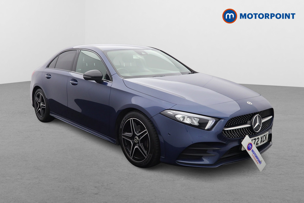 Mercedes-Benz A Class Amg Line Automatic Petrol Saloon - Stock Number (1613040) - Drivers side front corner