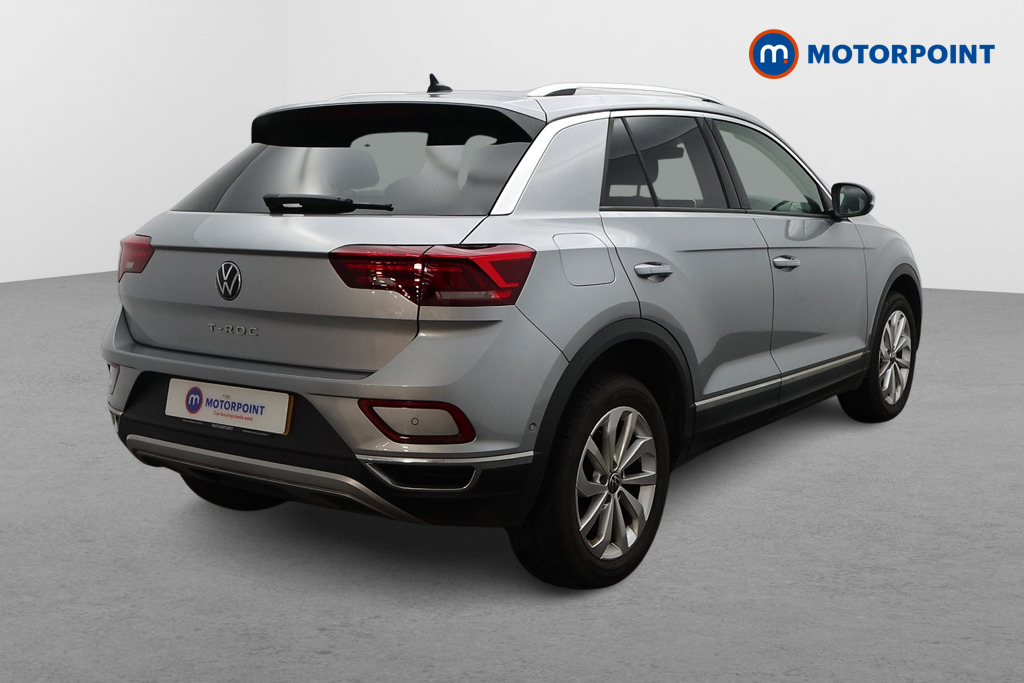 Volkswagen T-Roc Style Manual Petrol SUV - Stock Number (1613860) - Drivers side rear corner