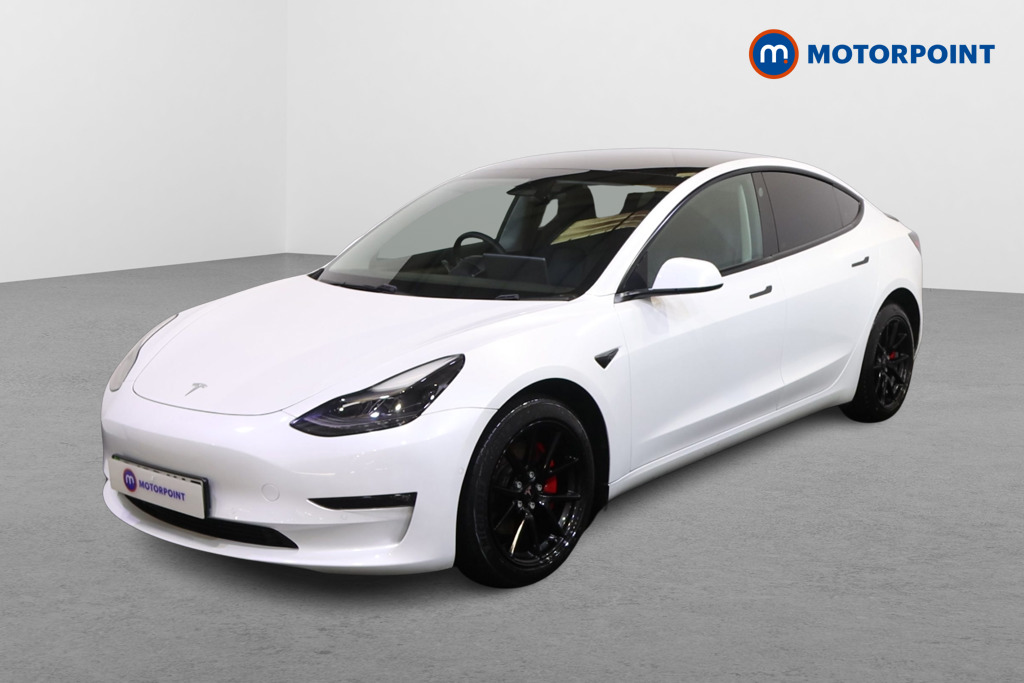 Tesla Model 3 Long Range Automatic Electric Saloon - Stock Number (1615757) - Passenger side front corner