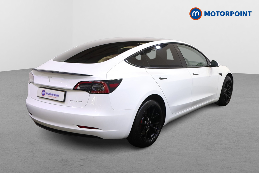 Tesla Model 3 Long Range Automatic Electric Saloon - Stock Number (1615757) - Drivers side rear corner