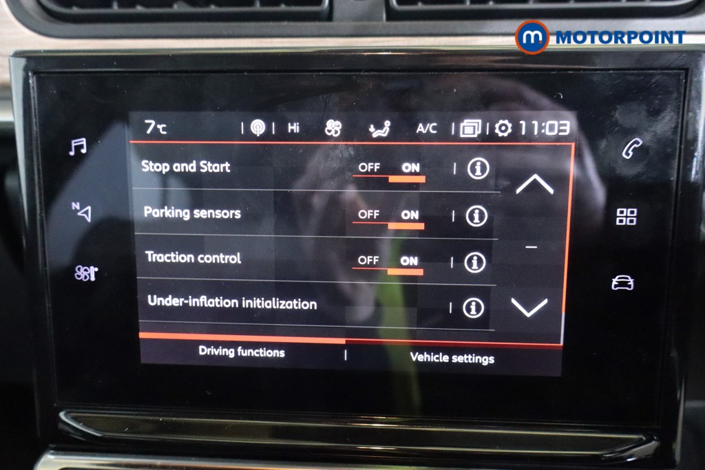 Citroen C3 Shine Plus Manual Petrol Hatchback - Stock Number (1567097) - 9th supplementary image