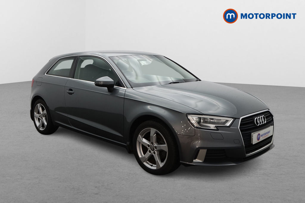 Audi A3 Sport Manual Petrol Hatchback - Stock Number (1602645) - Drivers side front corner