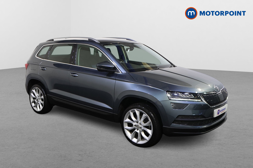 Skoda Karoq Se L Manual Petrol SUV - Stock Number (1611519) - Drivers side front corner