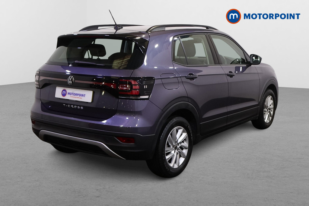 Volkswagen T-Cross Se Edition Automatic Petrol SUV - Stock Number (1613167) - Drivers side rear corner