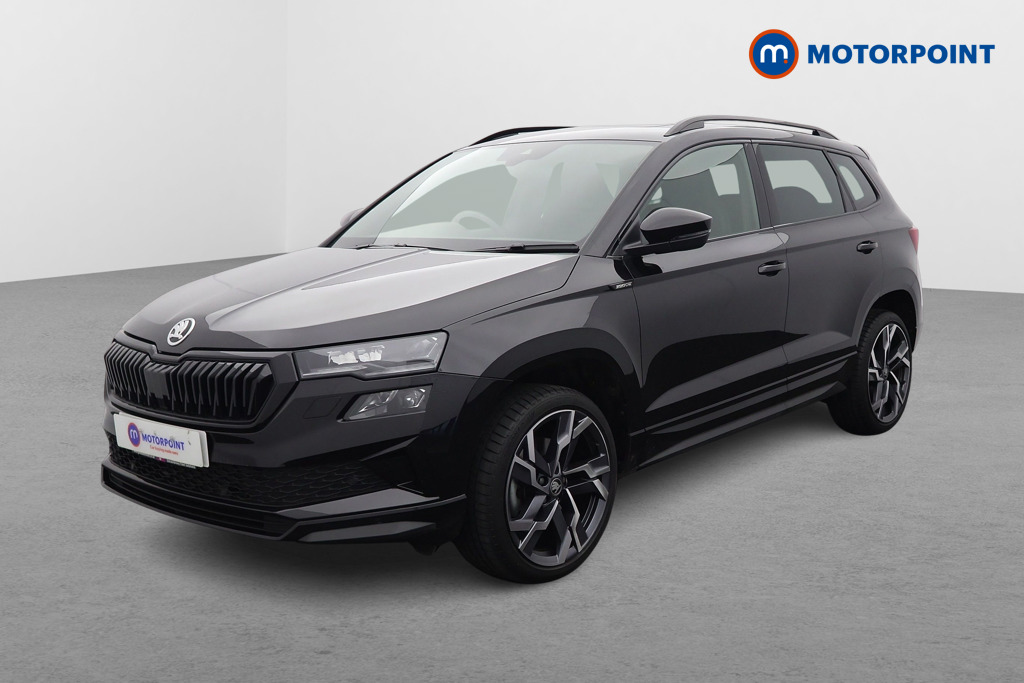 Skoda Karoq Sportline Edition Manual Petrol SUV - Stock Number (1614843) - Passenger side front corner