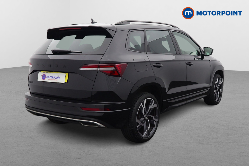 Skoda Karoq Sportline Edition Manual Petrol SUV - Stock Number (1614843) - Drivers side rear corner