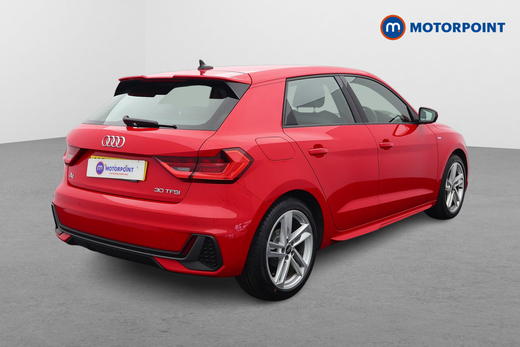 Audi A1 S Line Manual Petrol Hatchback - Stock Number (1615536) - Drivers side rear corner