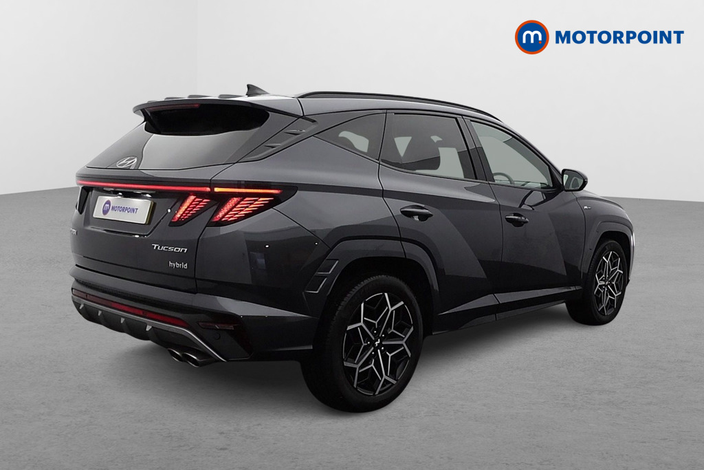 Hyundai Tucson N Line Automatic Petrol-Electric Hybrid SUV - Stock Number (1608589) - Drivers side rear corner