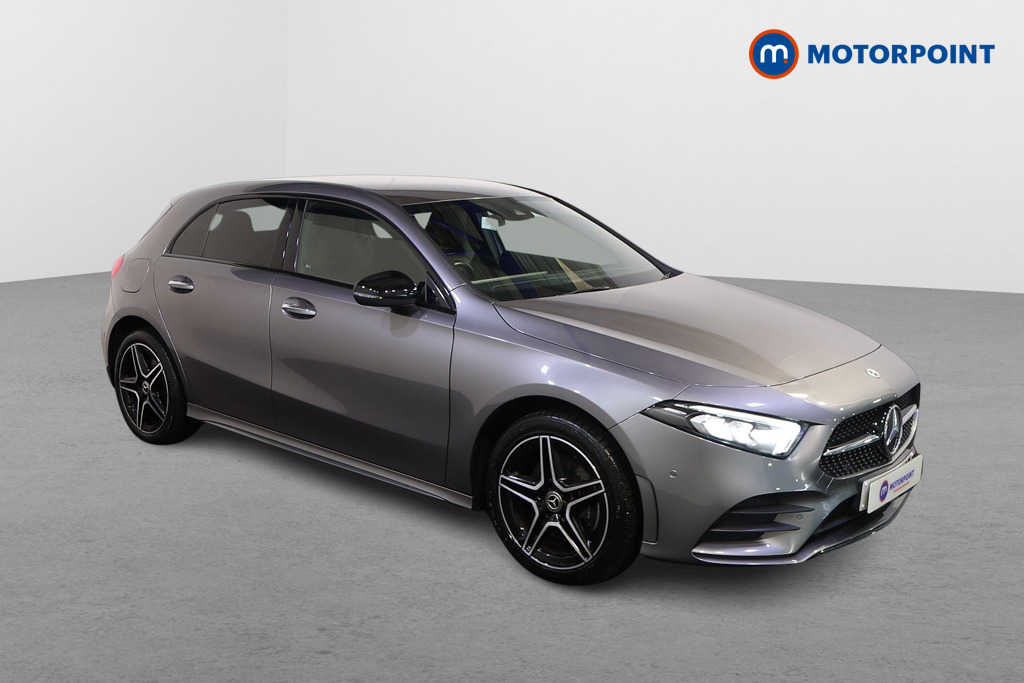 Mercedes-Benz A Class Amg Line Automatic Petrol Plug-In Hybrid Hatchback - Stock Number (1609621) - Drivers side front corner