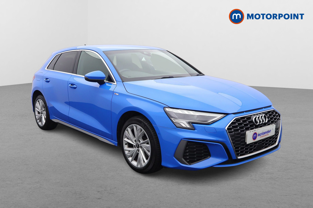 Audi A3 S Line Automatic Petrol Plug-In Hybrid Hatchback - Stock Number (1611226) - Drivers side front corner