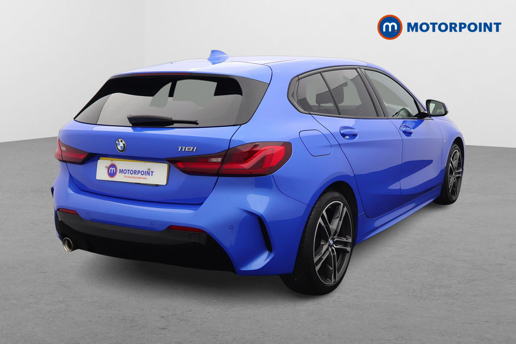 BMW 1 Series M Sport Automatic Petrol Hatchback - Stock Number (1611458) - Drivers side rear corner