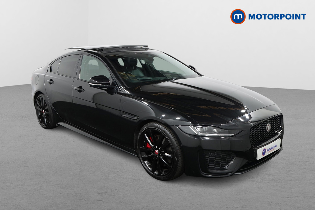 Jaguar XE R-Dynamic Black Automatic Diesel Saloon - Stock Number (1615549) - Drivers side front corner