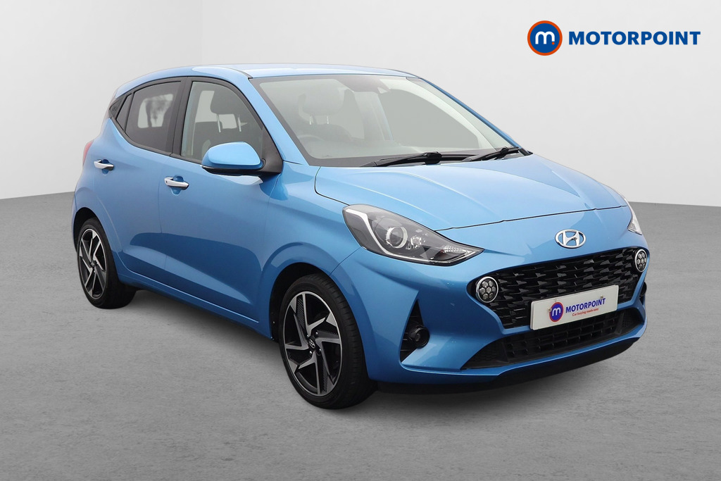 Hyundai I10 Premium Manual Petrol Hatchback - Stock Number (1592093) - Drivers side front corner