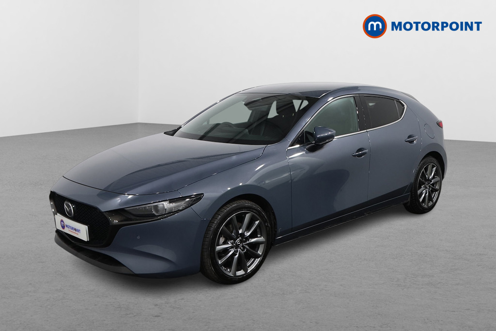 Mazda 3 Exclusive-Line Automatic Petrol Hatchback - Stock Number (1609057) - Passenger side front corner