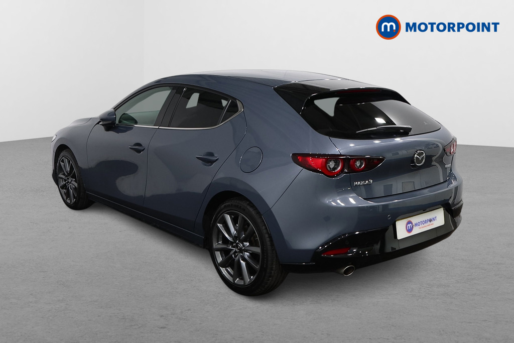 Mazda 3 Exclusive-Line Automatic Petrol Hatchback - Stock Number (1609057) - Passenger side rear corner