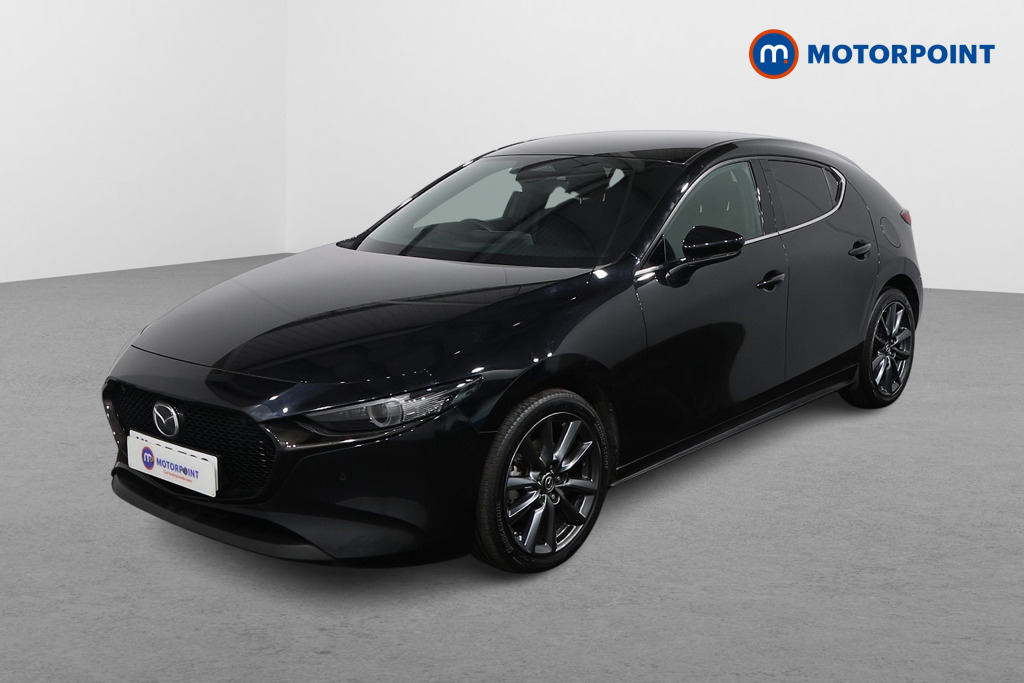 Mazda 3 Exclusive-Line Automatic Petrol Hatchback - Stock Number (1609074) - Passenger side front corner