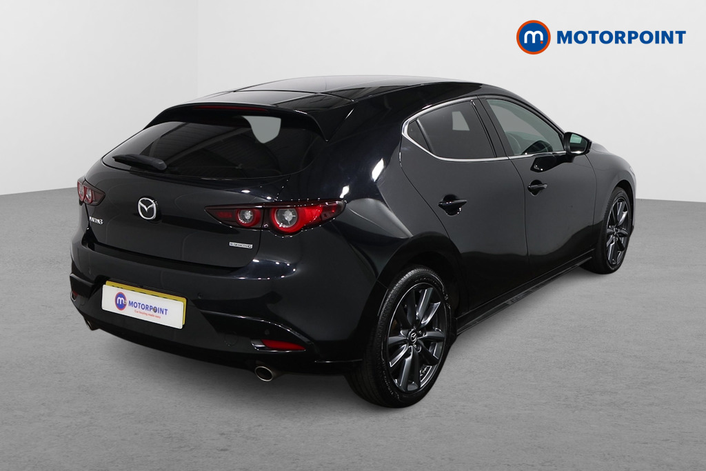 Mazda 3 Exclusive-Line Automatic Petrol Hatchback - Stock Number (1609074) - Drivers side rear corner