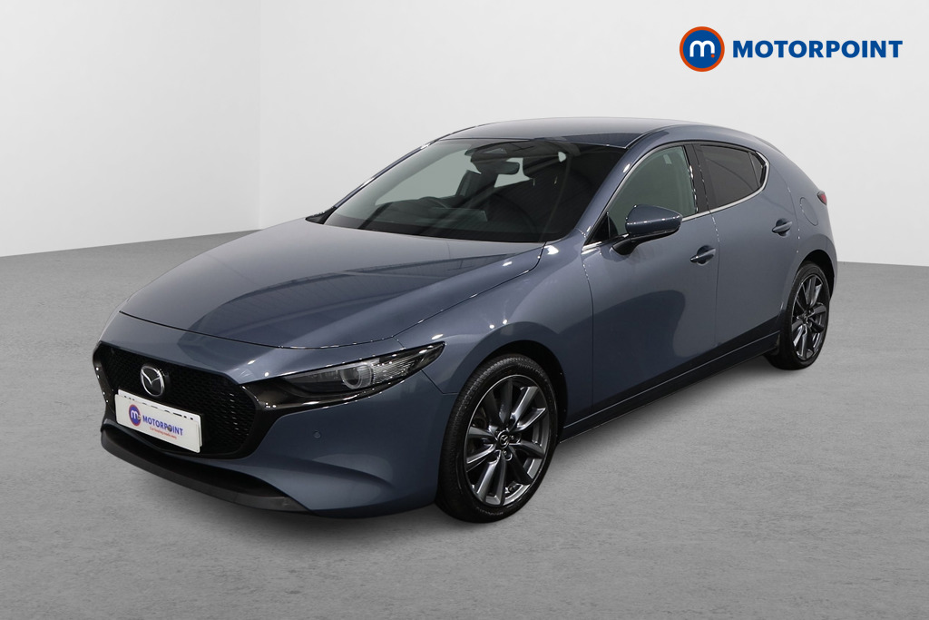 Mazda 3 Exclusive-Line Automatic Petrol Hatchback - Stock Number (1609078) - Passenger side front corner