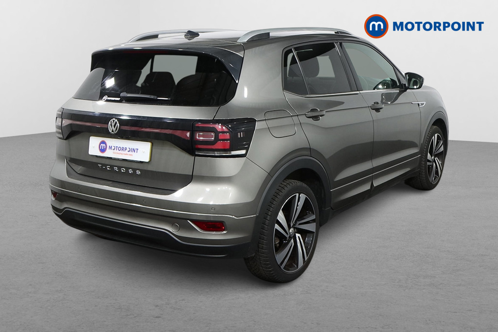 Volkswagen T-Cross R-Line Automatic Petrol SUV - Stock Number (1609253) - Drivers side rear corner