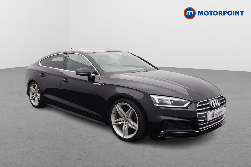 Audi A5 S Line Automatic Petrol Hatchback - Stock Number (1611170) - Drivers side front corner