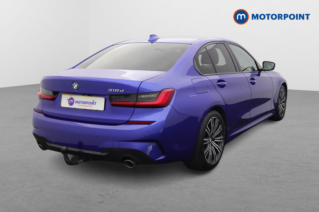 BMW 3 Series M Sport Automatic Diesel Saloon - Stock Number (1611864) - Drivers side rear corner