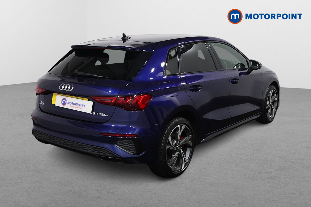 Audi A3 S Line Competition Automatic Petrol Plug-In Hybrid Hatchback - Stock Number (1616370) - Drivers side rear corner