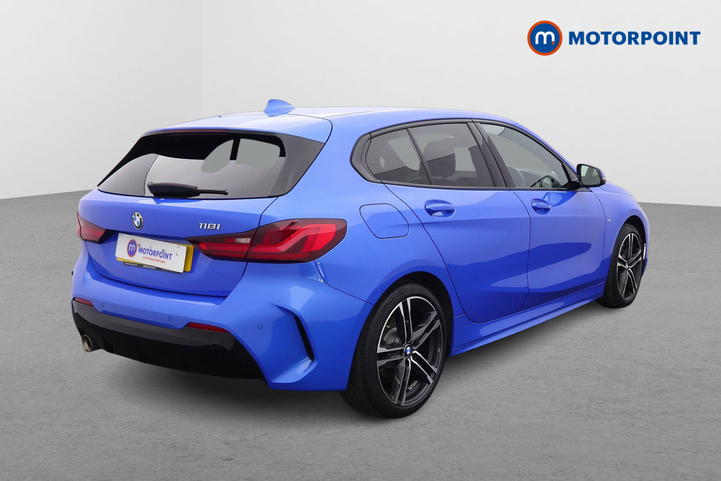 BMW 1 Series M Sport Manual Petrol Hatchback - Stock Number (1593400) - Drivers side rear corner